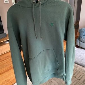 Forest Green Champion Hoodie